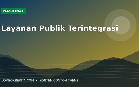 Pemerintah Dorong Layanan Publik Lebih Cepat dan Terintegrasi