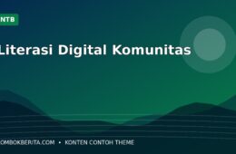 Program Literasi Digital Menjangkau Komunitas di NTB