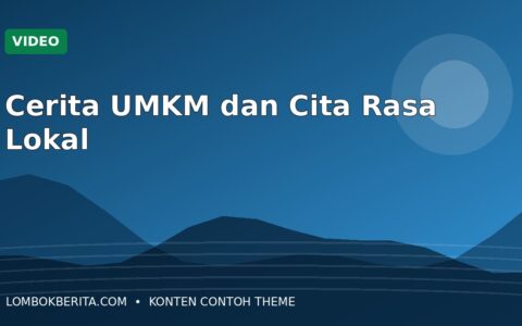 Video: Cerita Pelaku UMKM yang Menjaga Cita Rasa Lokal